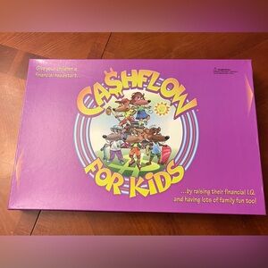Cashflow Board Game Rich Dad Poor Dad Homeschool Money Educational